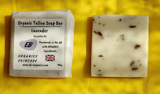 Organic Tallow Soap Bar (Lavender)