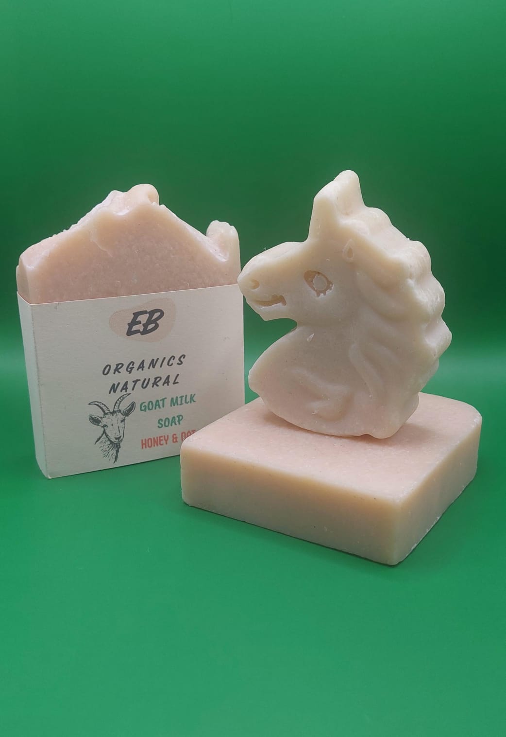 Organic Honey, Beeswax, Goat Milk & Oat Soap Bar