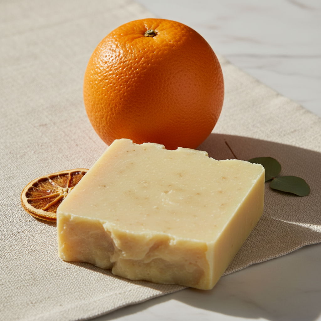 EB Organics Organic Tallow Soap Bar - Close Up