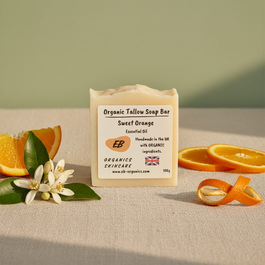 EB Organics Organic Tallow Soap Bar Sweet Orange - Enhanced Image