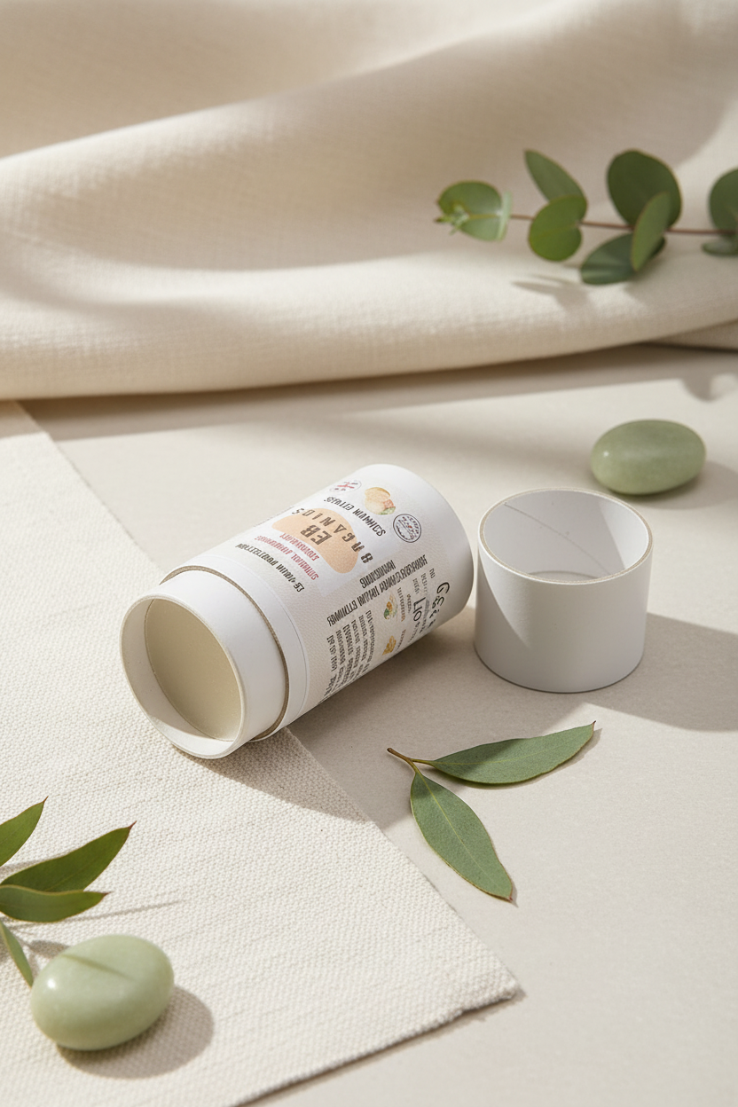 Improved Summer Citrus Deodorant - Side Angle