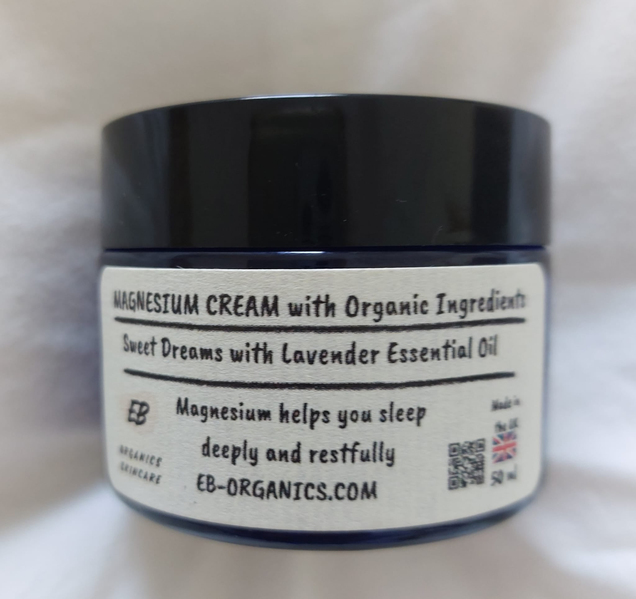 Magnesium Cream with Organic Ingredients