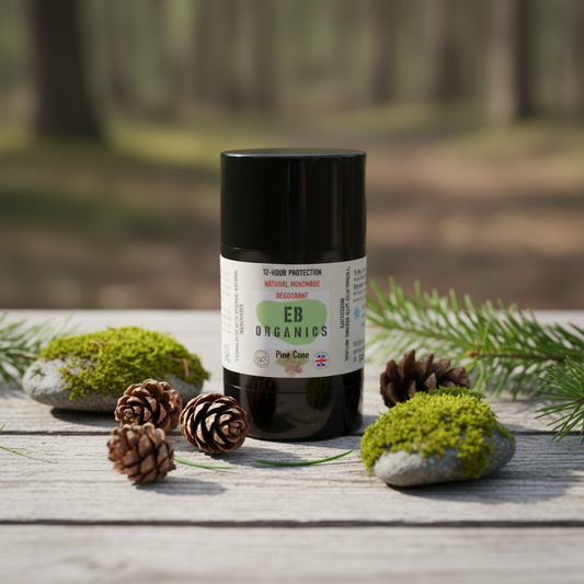 ORGANIC DEODORANT in natural setting