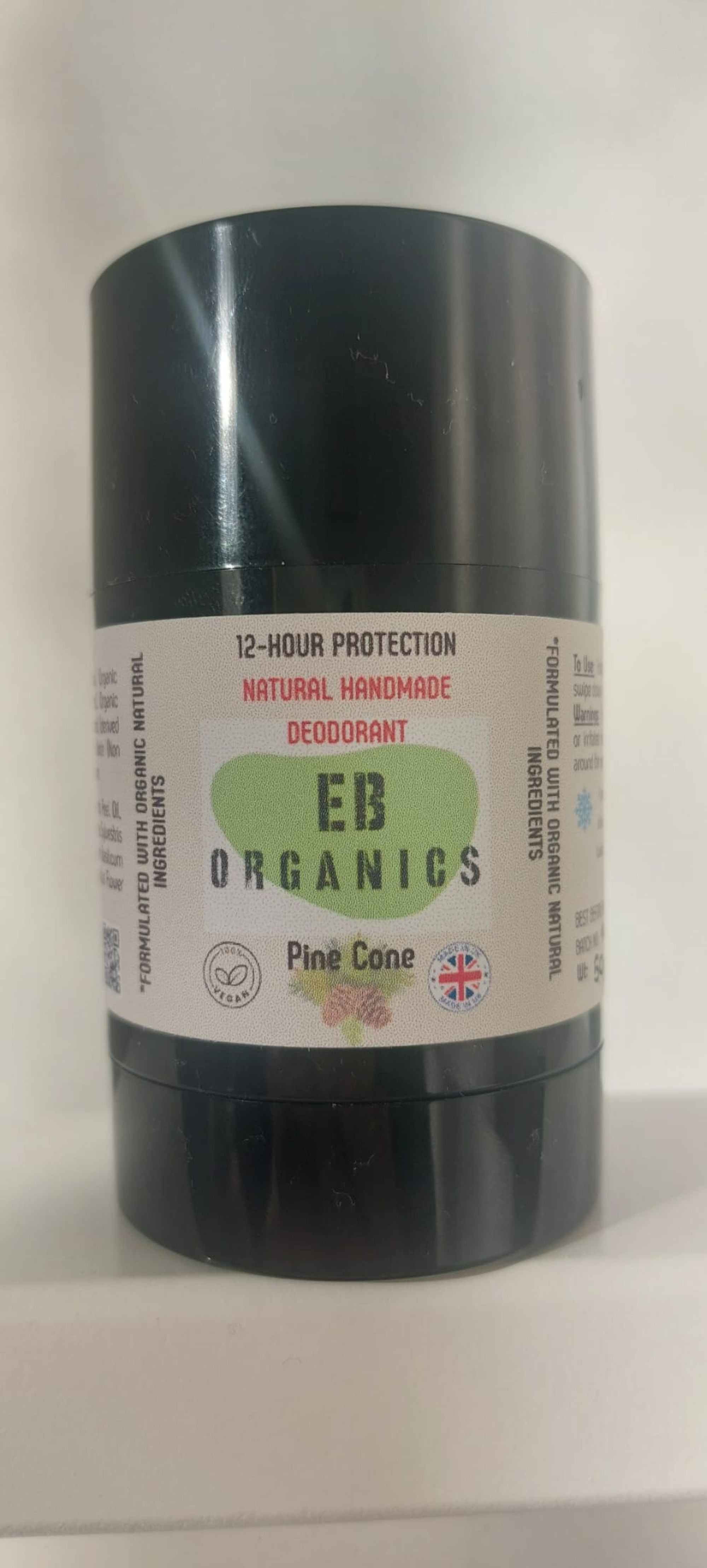 Handmade Organic Natural Deodorant (PINE CONE)