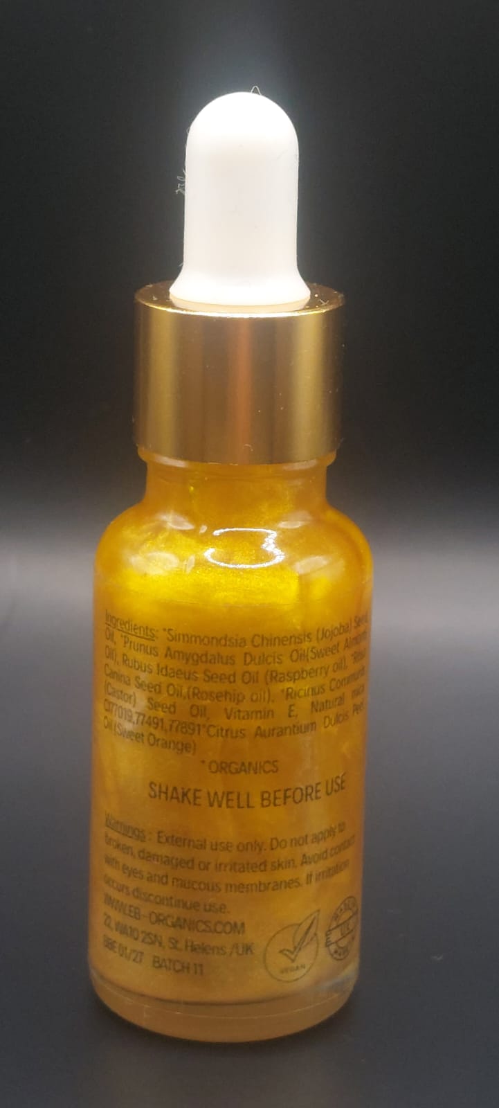 Nude Gold Shimmer Oil