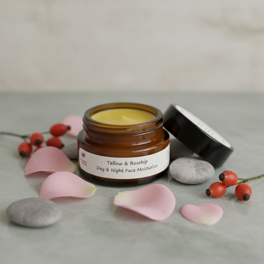 Tallow Rosehip Beeswax  Day & Night Face Moisturiser